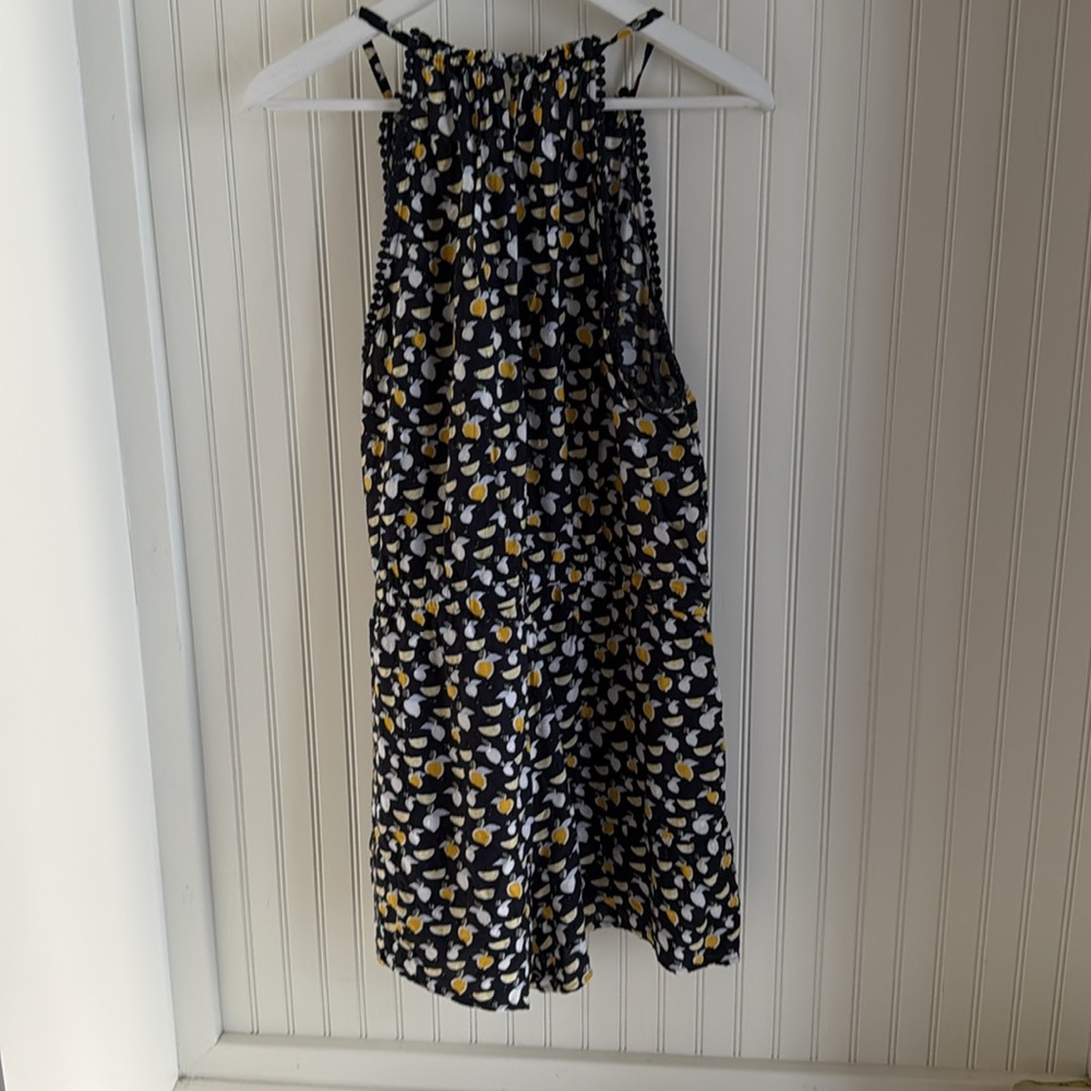 LOFT Fruit Print Halter Neck Romper - Picture 7 of 8